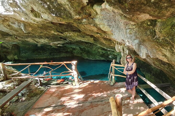 Scuba Diving in Cenote Dos Ojos from Playa del Carmen - The Bat Cave and Barbie Line