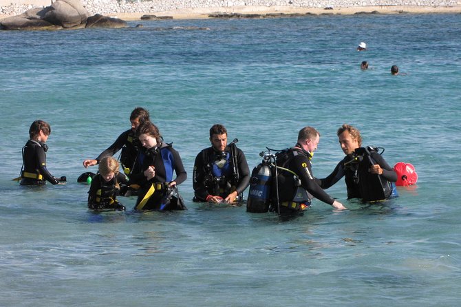 Scuba Diving in Naxos by Bluefindivers - Dive in Greece - Amazing Diving Spots - Your first underwater breath at Agios Prokopios