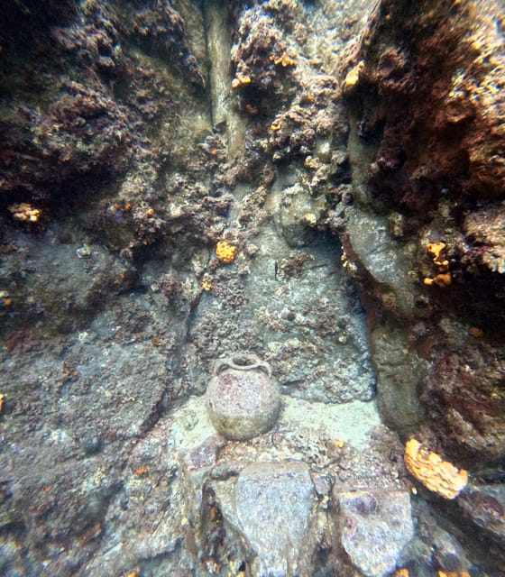 Scuba Diving in the Volcanic Caldera/shorelines of Santorini - A five-hour morning at Navy’s Waterworld