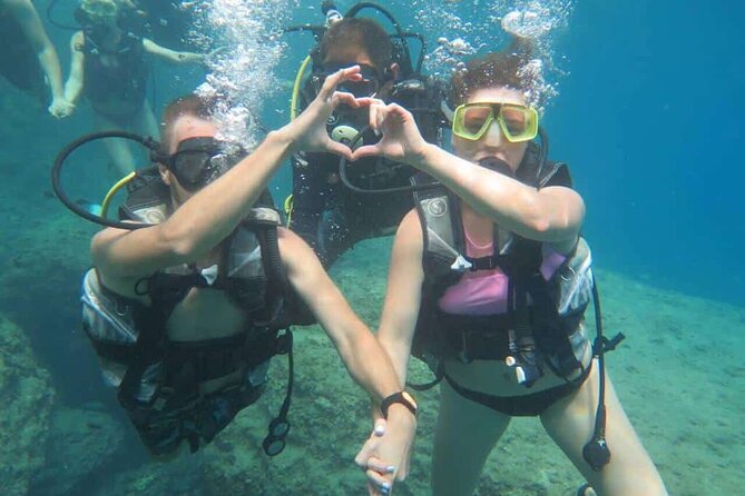 Scuba Diving Tour With Lunch in Alanya - The first underwater session, fish, and underwater canyons