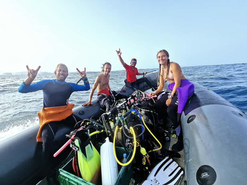 Scuba Diving trips for Certified Divers in Tenerife - How the 150-minute schedule works