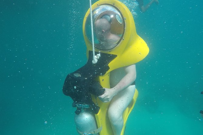 Scuba Doo - Diving Scooters in Punta Cana - The glass-bottom boat ride