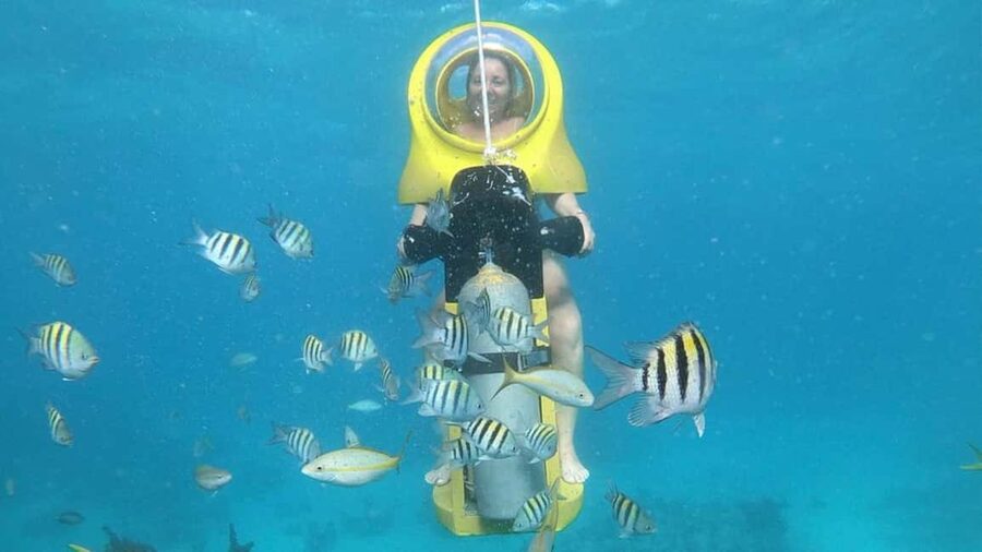 Scuba Doo - Diving Scooters in Punta Cana - Guides, safety, and the hands-on feel