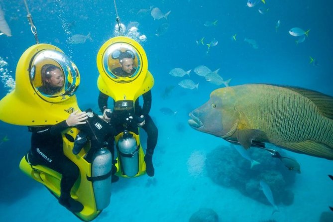 Scuba Doo Underwater Scooter in Punta Cana (Half Day) - Getting from the beach to the floating platform