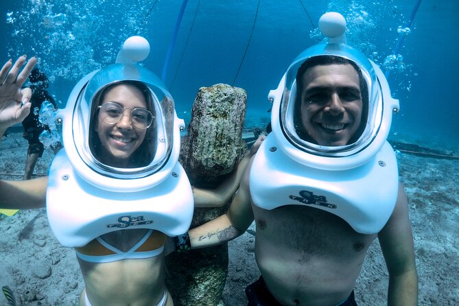 SeaTrek Underwater Helmet Diving Experience in Downtown Cozumel - What the 30-minute underwater walk feels like