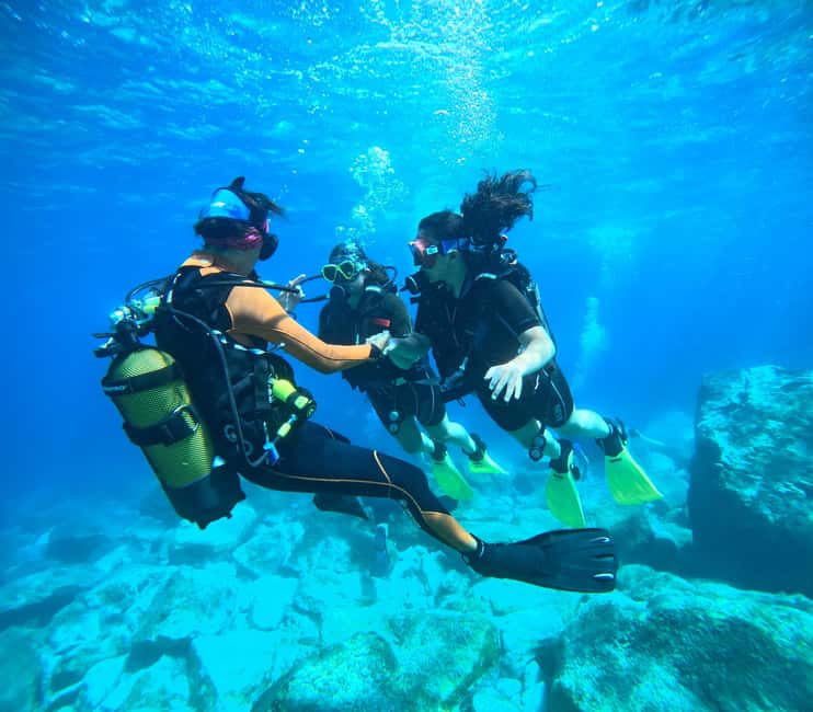 Sithonia: Scuba Diving Experience for Beginners - Practicing in shallow water before Elia Beach