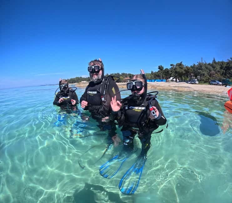 Sithonia: Scuba Diving Experience for Beginners - The 45-minute session at Elia Beach