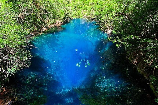Skip the Line: Lagoa Misteriosa Admission Ticket with Scuba Diving Experience - The route from changing hut to blue water