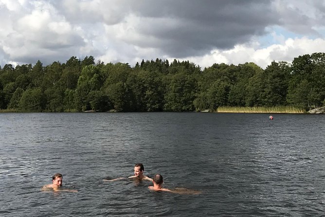 Stockholm Fire and Ice Tour! Dive into Swedish lifestyle! - The sauna and lake swim are the heart of the experience
