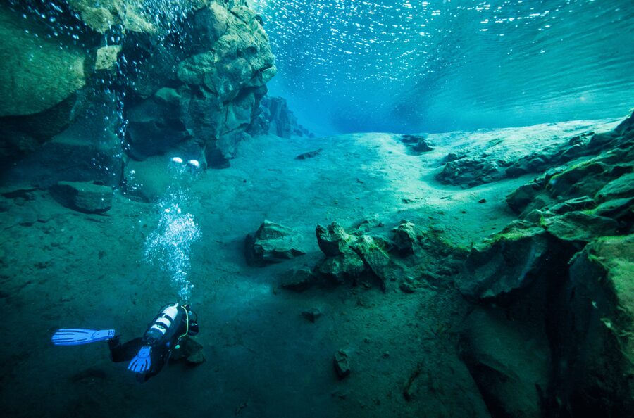 Thingvellir: Silfra Fissure Diving with Optional Pickup - Getting Ready in a Dry Suit