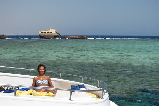 Tiran Island Full Day Snorkeling Sea Trip & intro dive 15 min - Sharm El Sheikh - The morning pickup and harbor wait