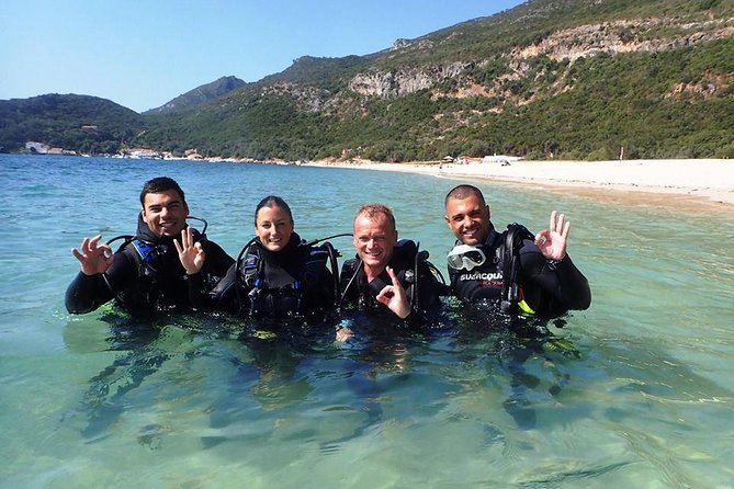 Try Dive Marine Reserve, Arrábida, Setúbal, Sesimbra, near Lisbon - Meeting the Wind team in Arrábida