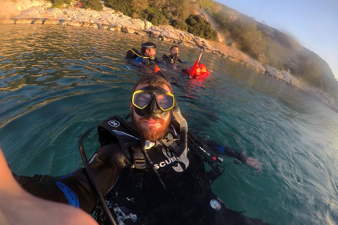 Try scuba dive - About 40 minutes in the water