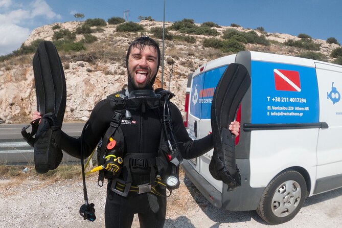 Try Scuba Diving in Athens - The short trip from the center to Vouliagmeni