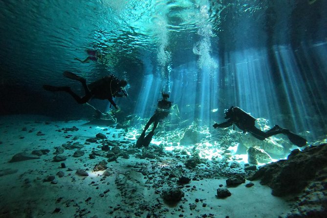 Tulum cenote diving. The ultimate experience in scuba - Two sessions through the underground river system