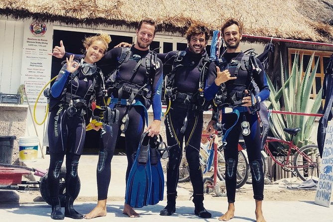 Two tanks local diving for certified divers, SCUBA gear included - The crew and the level of personal help