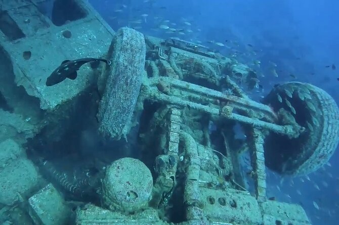 World-Class Zenobia Wreck Dive in Cyprus x 2 dives - First descent: working the stern