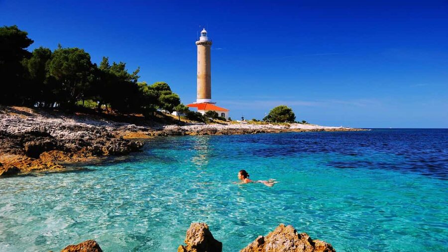 Zadar: Sakarun Beach & Dugi Island Speedboat Tour w/Diving - A full island day from Zadar
